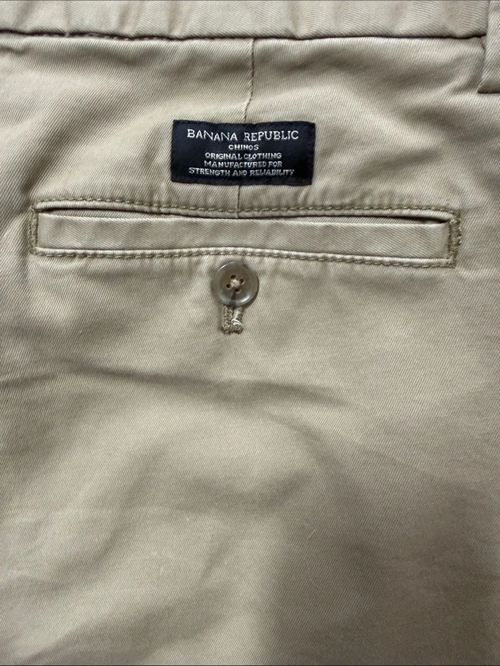 Banana Republic Men's Tan Chino Pants